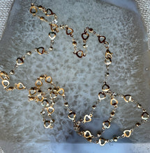 Load image into Gallery viewer, Lover's light Heart Chain Necklace