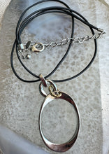 Load image into Gallery viewer, Minimalist Geometric Silver Pendant Necklace