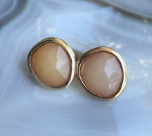 Load image into Gallery viewer, Amazonian Earth Golden Geode Statement Necklace and Earrings Set