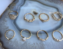 Load image into Gallery viewer, Celestial Stacking Ring Set