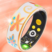 Load image into Gallery viewer, Amazonian GIrl Enamel Smart Ring - Fitness Tracker for Women