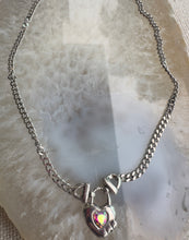 Load image into Gallery viewer, Silver Heart Pendant Necklace