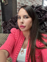 Load image into Gallery viewer, Kunzite semi precious Stone Statement Necklace