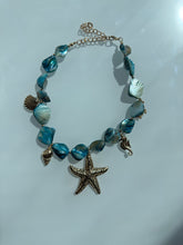 Load image into Gallery viewer, Blue Starfish Necklace