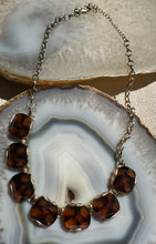 Load image into Gallery viewer, Amber Tortoise Statement Necklace