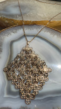 Load image into Gallery viewer, Golden Filigree Statement Necklace