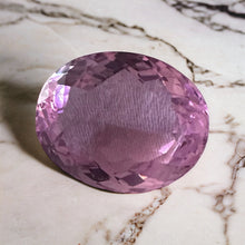 Load image into Gallery viewer, Kunzite semi precious Stone Statement Necklace