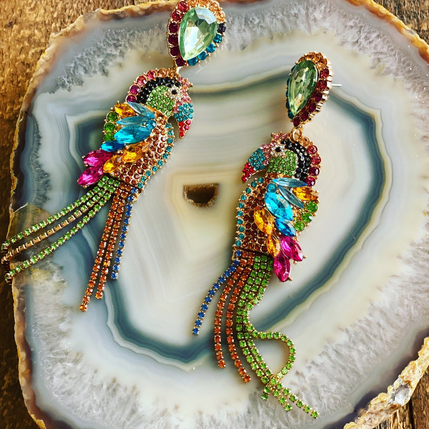Earrings - Bright Rhinestone