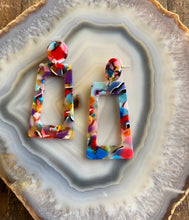 Load image into Gallery viewer, Geometric Minimalist Earrings