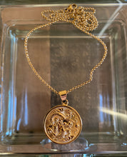 Load image into Gallery viewer, Dragon Medallion Necklace
