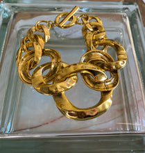 Load image into Gallery viewer, Golden Statement Bracelet