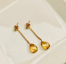 Load image into Gallery viewer, Citrine Earrings