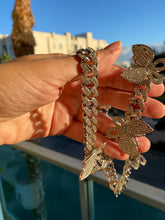 Load image into Gallery viewer, Butterfly Silver Necklace