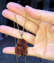 Load image into Gallery viewer, Druzy Amethyst Necklace