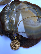 Load image into Gallery viewer, Dragon Medallion Necklace