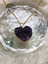 Load image into Gallery viewer, Druzy Amethyst Necklace