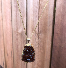 Load image into Gallery viewer, Druzy Amethyst Necklace