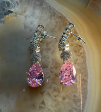 Load image into Gallery viewer, Morganite Pink Earrings