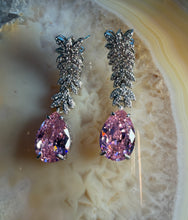 Load image into Gallery viewer, Morganite Pink Earrings