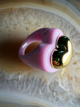 Load image into Gallery viewer, Heart Statement Ring
