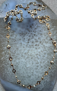 Lover's light Heart Chain Necklace