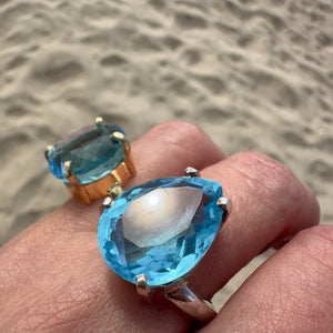 Aquamarine Ring