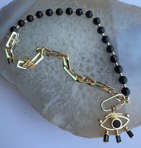 Mystic Eye Protection Necklace - Guardian of the Sacred Vision
