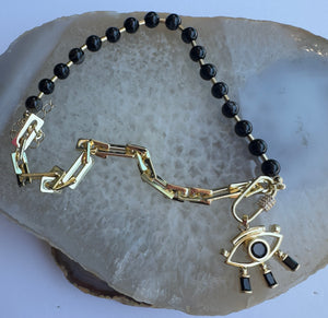 Mystic Eye Protection Necklace - Guardian of the Sacred Vision