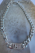 Load image into Gallery viewer, Silver Accent Necklace