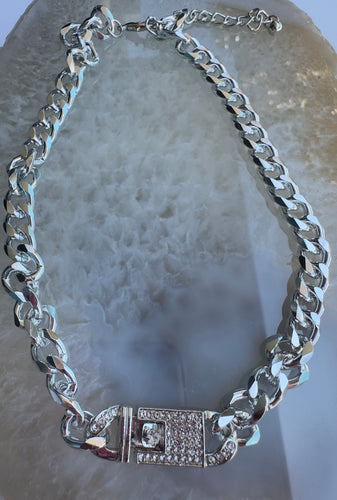 Silver Accent Necklace
