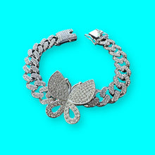 Load image into Gallery viewer, Butterfly Silver Bracelet