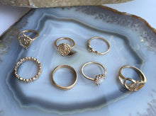 Load image into Gallery viewer, Stackable Siren Ring Set