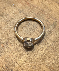 Lunar Drift Moonstone Ring