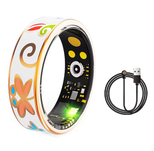 Amazonian GIrl Enamel Smart Ring - Fitness Tracker for Women