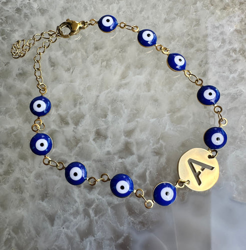 Evil Eye Blue Bracelet