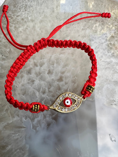 Evil Eye Red Bracelet