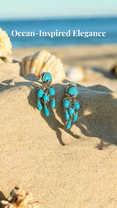 Turquoise Statement Earrings