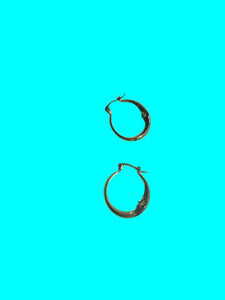 Golden Face Earrings