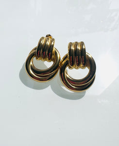 Golden and Silver Earrings