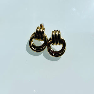 Golden and Silver Earrings