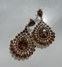 Load image into Gallery viewer, Big Statement Rhinestone Earrings