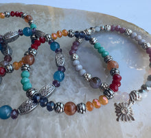 Load image into Gallery viewer, Multi Chakra Bracelet Set