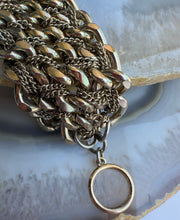 Load image into Gallery viewer, Luxurious Golden Multi-Chain Toggle Bracelet