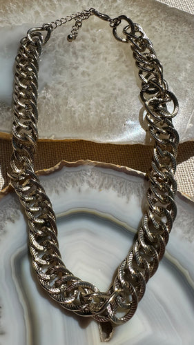 Ornate Chainlink Statement Necklace