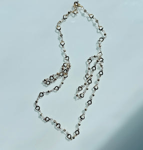 Lover's light Heart Chain Necklace