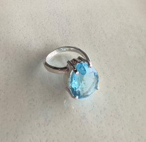 Aquamarine Ring