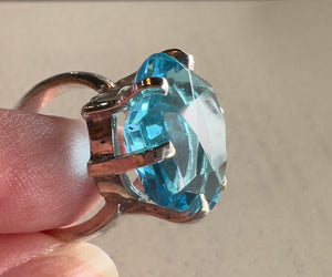 Aquamarine Ring