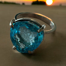 Load image into Gallery viewer, Aquamarine Ring