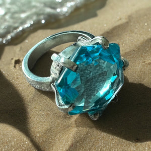 Aquamarine Ring