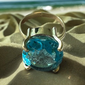 Aquamarine Ring